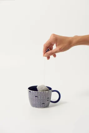 JONES & CO - BLUE WEAVE MUG