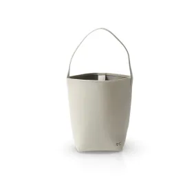 JULIET LEATHER L PEARL GREY