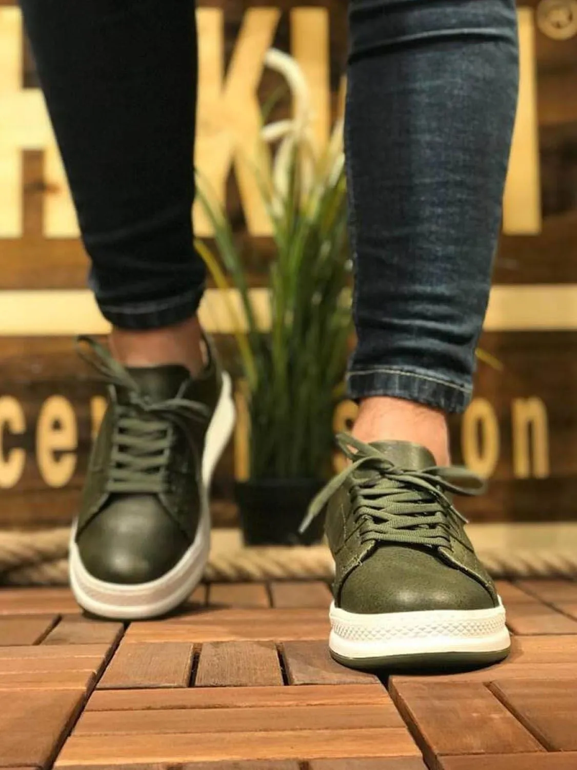 Khaki Sneaker CH043 Streetwear Sneaker