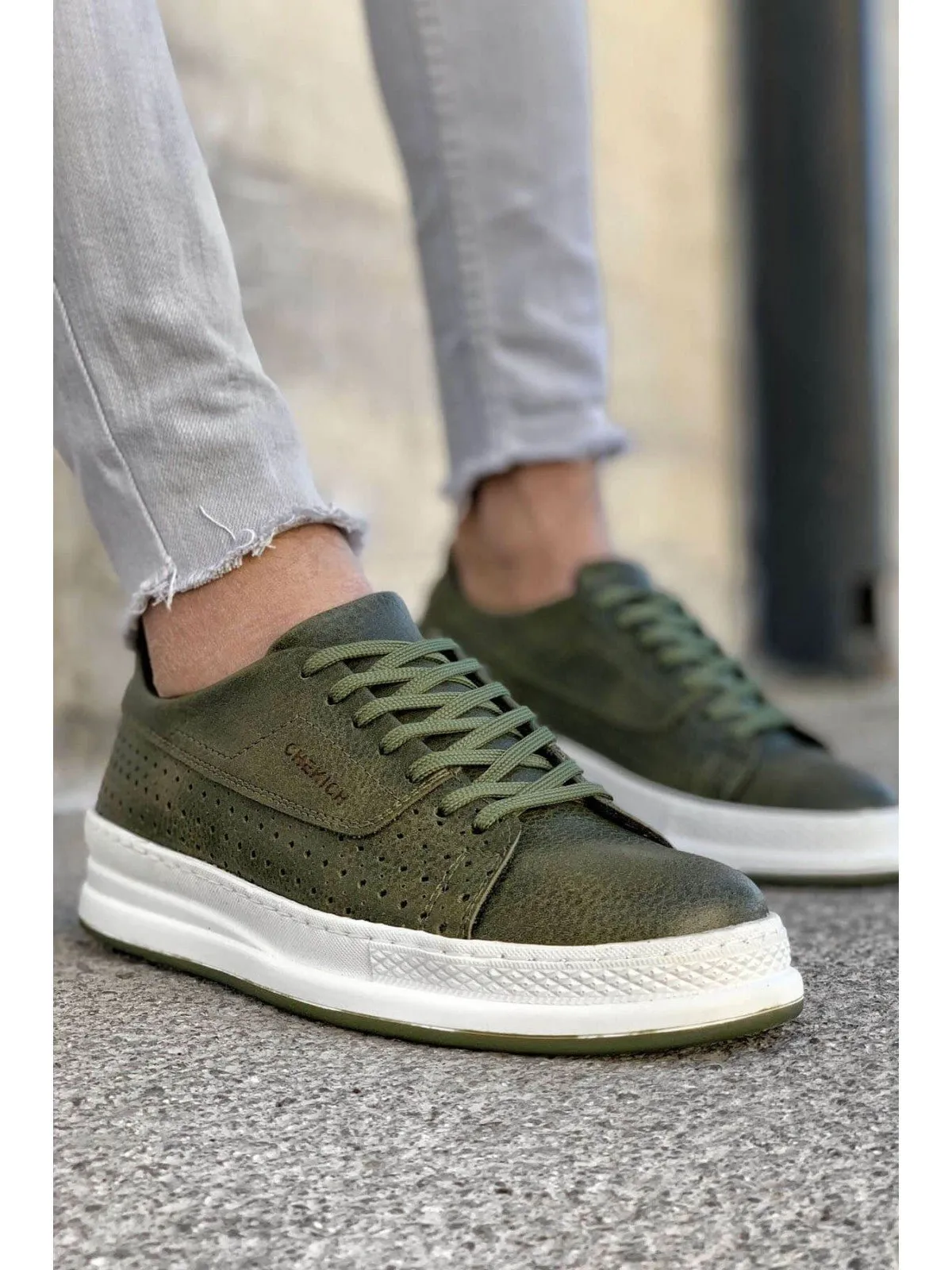 Khaki Sneaker CH043 Streetwear Sneaker