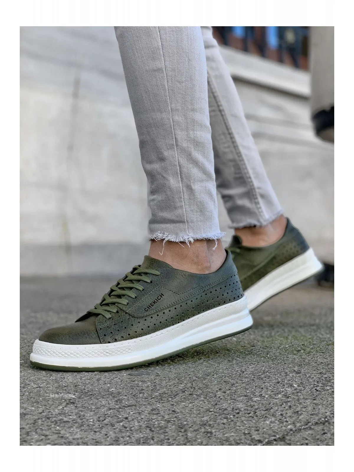 Khaki Sneaker CH043 Streetwear Sneaker