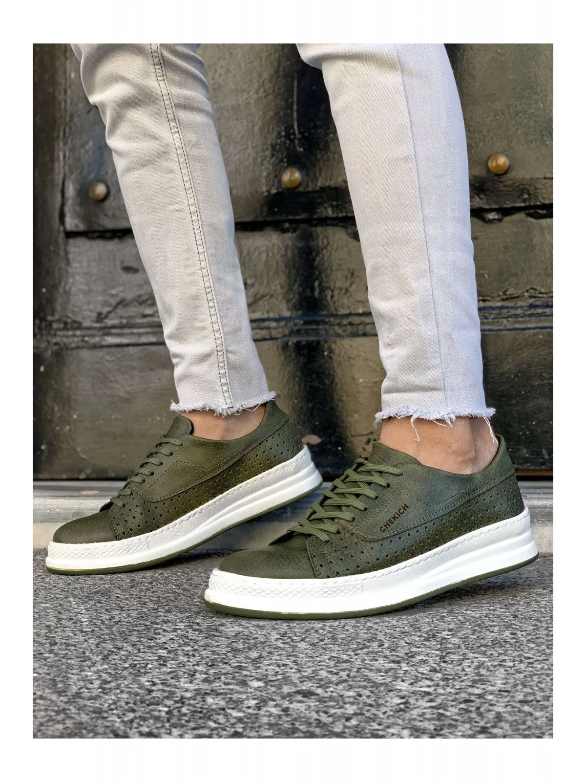 Khaki Sneaker CH043 Streetwear Sneaker