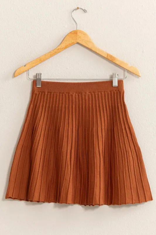 kinsolving skirt - chocolate