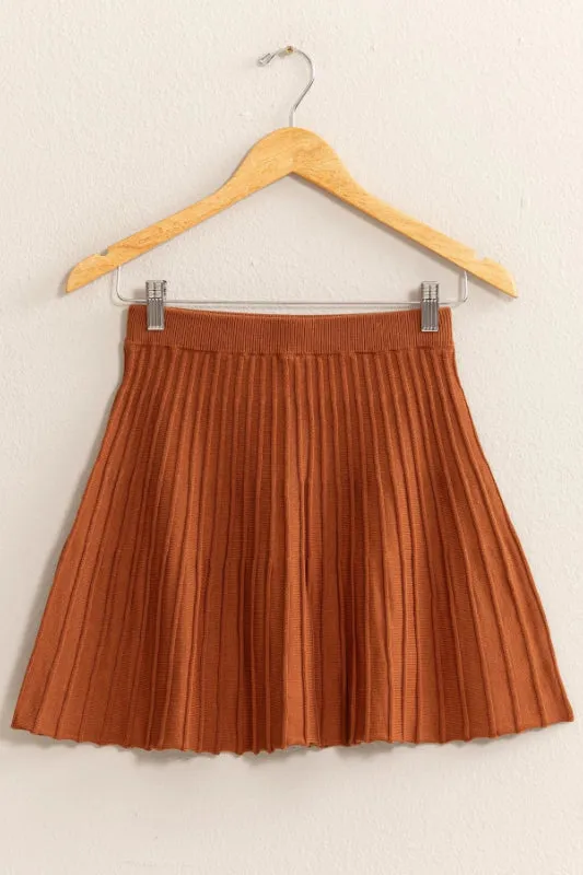 kinsolving skirt - chocolate