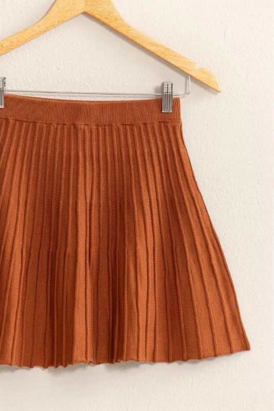 kinsolving skirt - chocolate