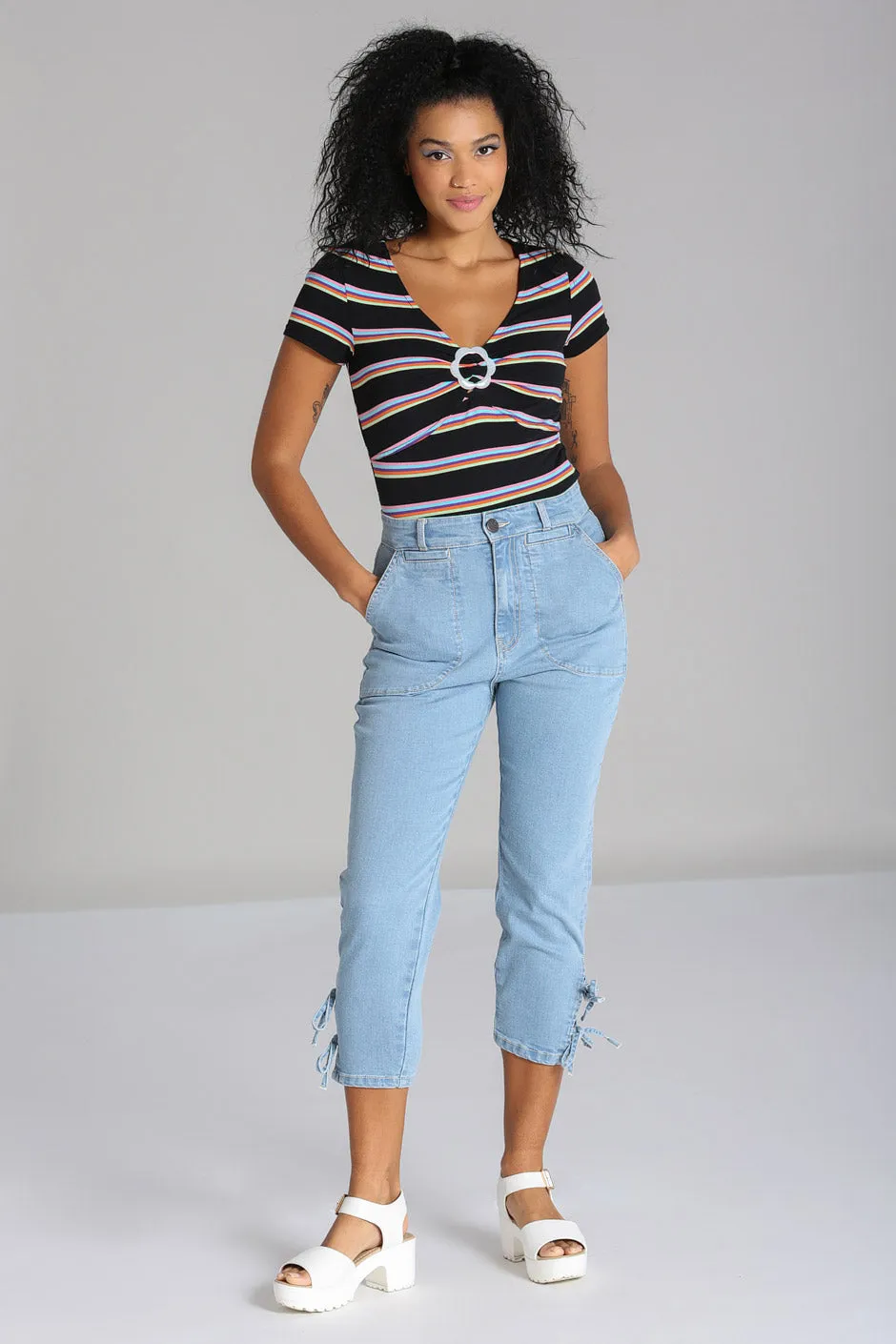 Kiralee Cropped Jeans