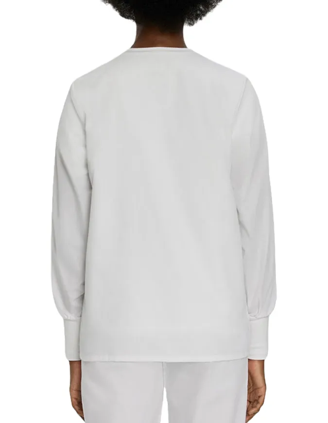 Landau 29 Inch Women's Snap Front Nursing Scrub Jacket