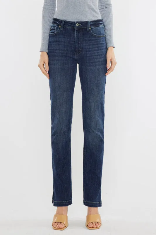 lauren bootcut jean - dark wash