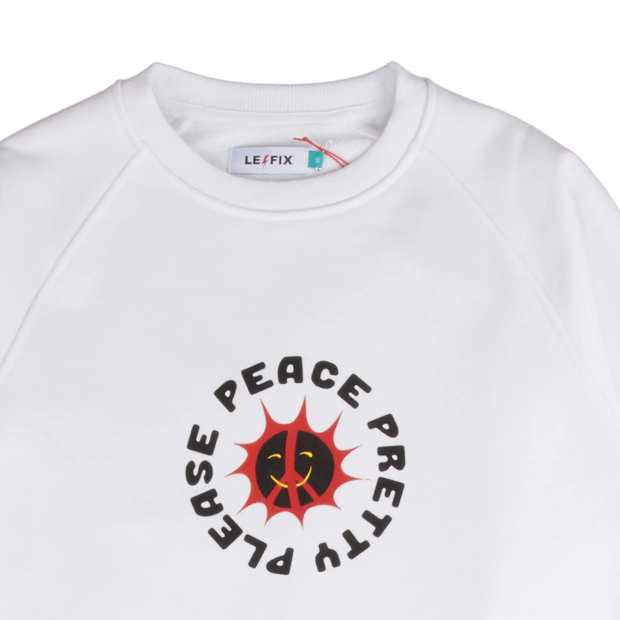 Le Fix Pretty Please Crewneck I Hvid