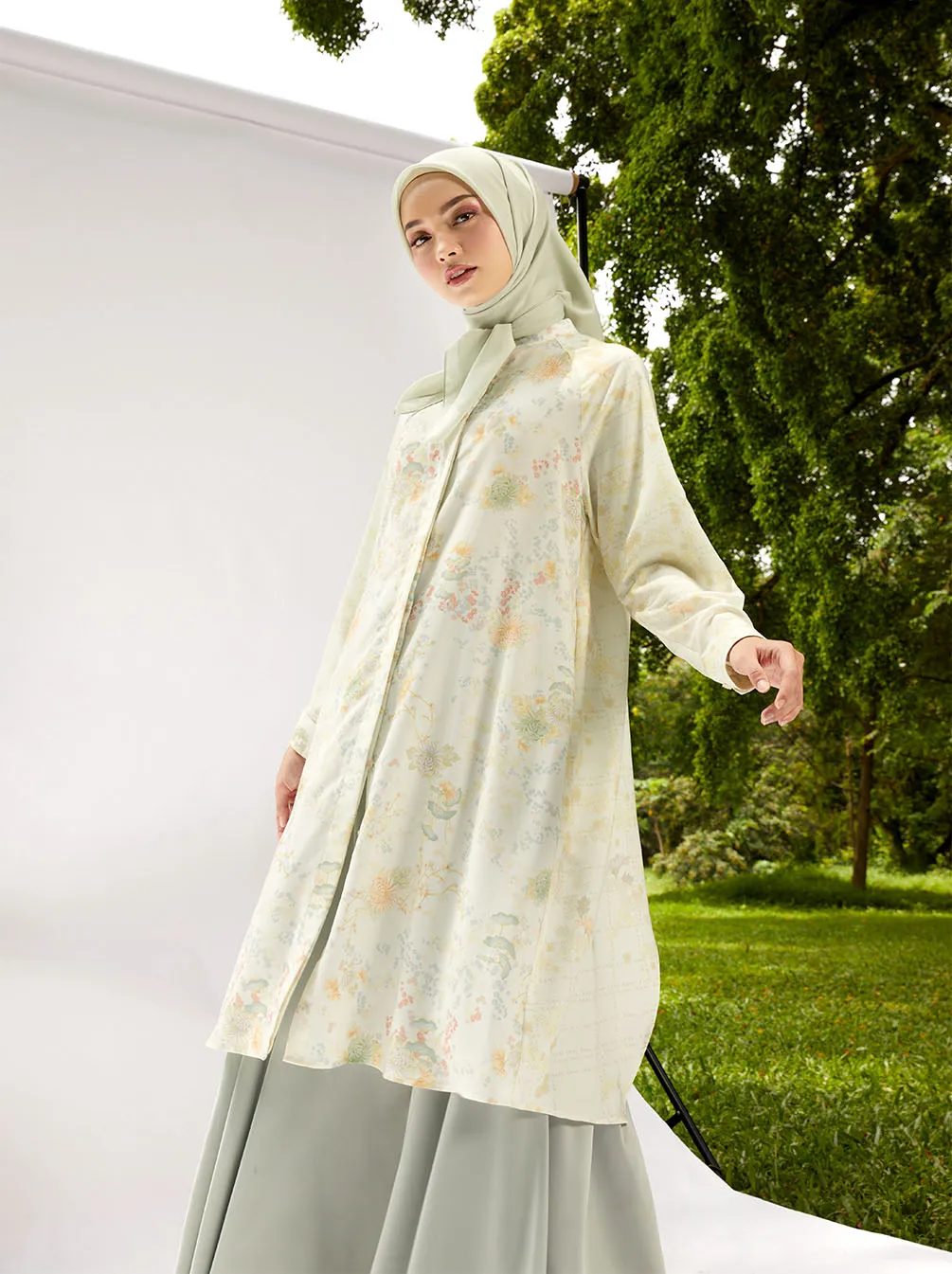 LULU LAYERED TUNIC BEIGE