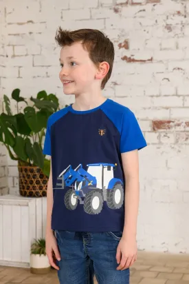 Mason Tee Shirt - Blue Front Loader