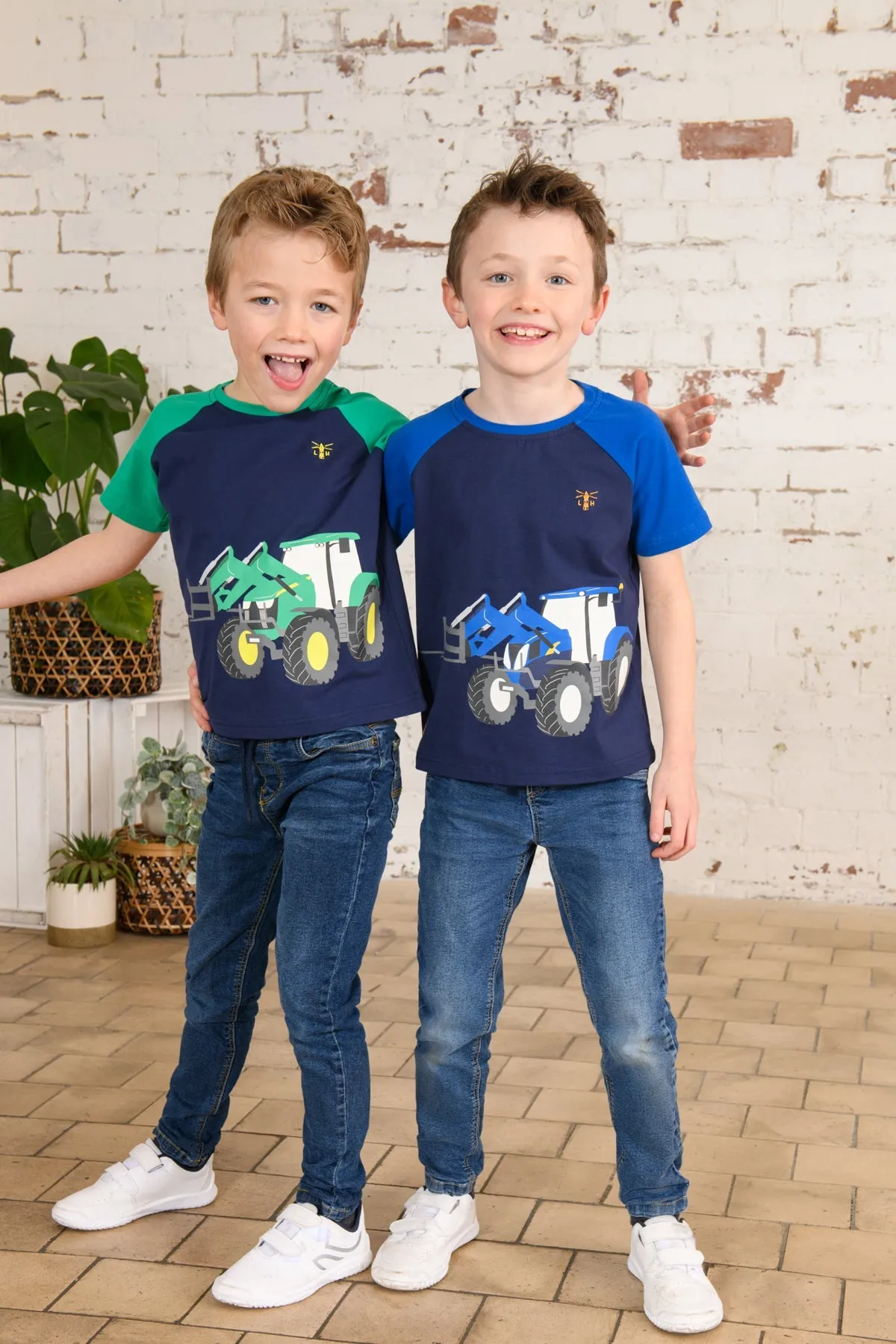 Mason Tee Shirt - Blue Front Loader