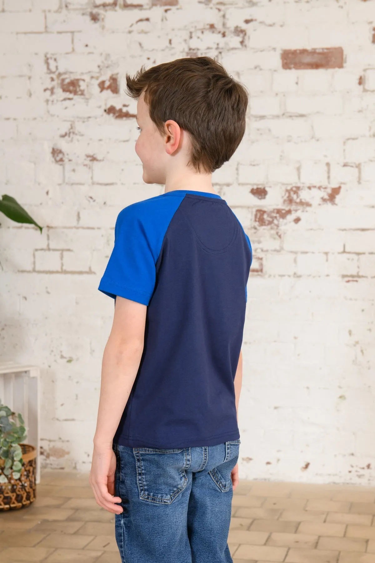 Mason Tee Shirt - Blue Front Loader