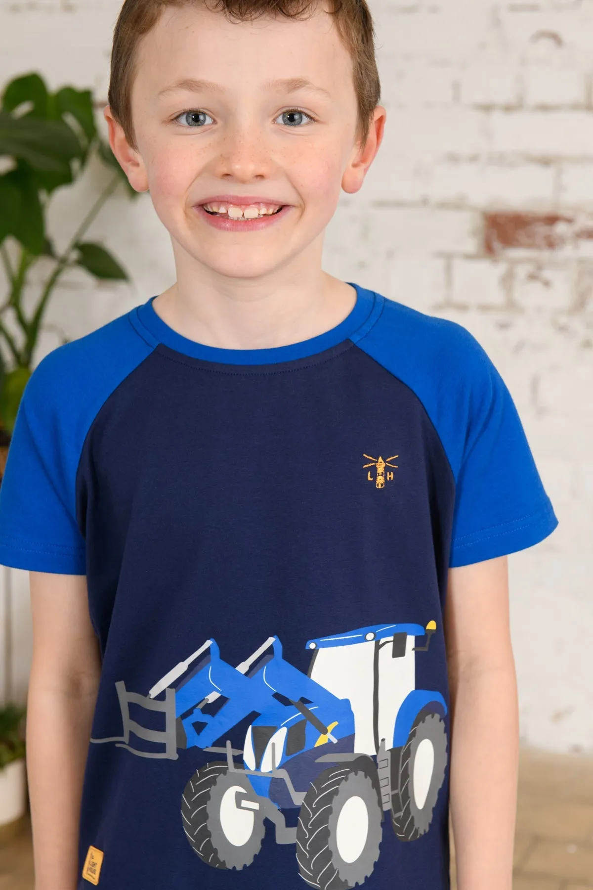 Mason Tee Shirt - Blue Front Loader