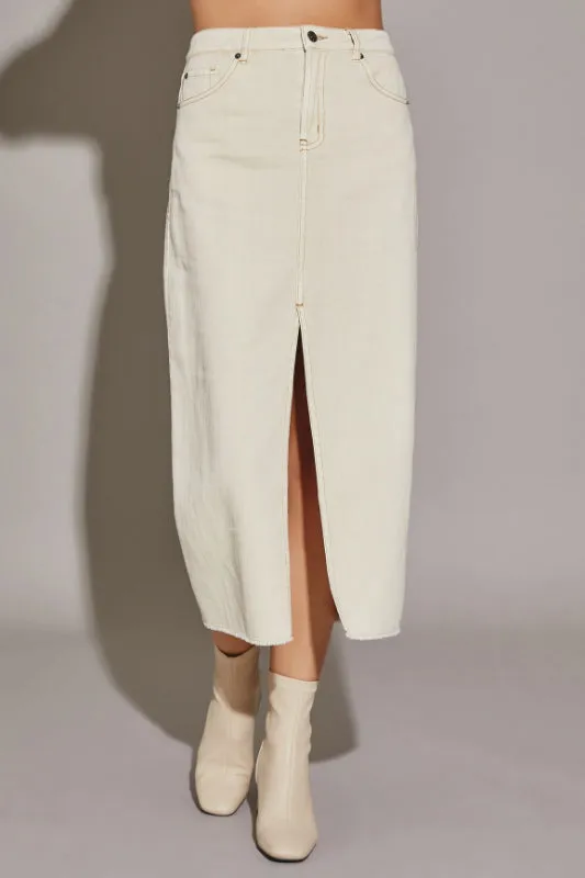 meghan skirt - ecru