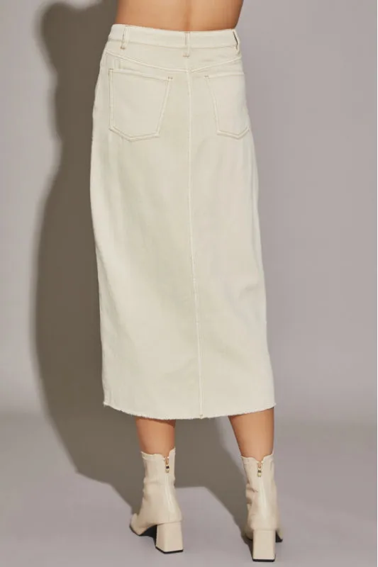 meghan skirt - ecru