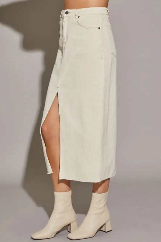 meghan skirt - ecru