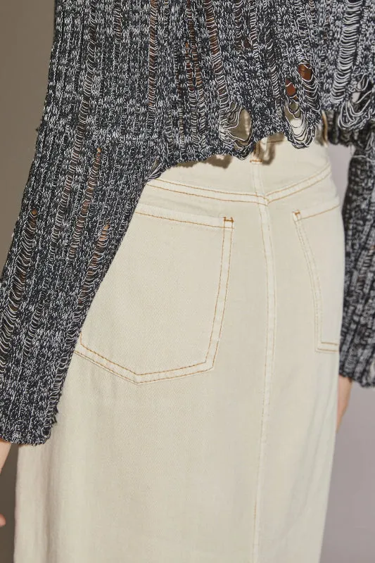 meghan skirt - ecru