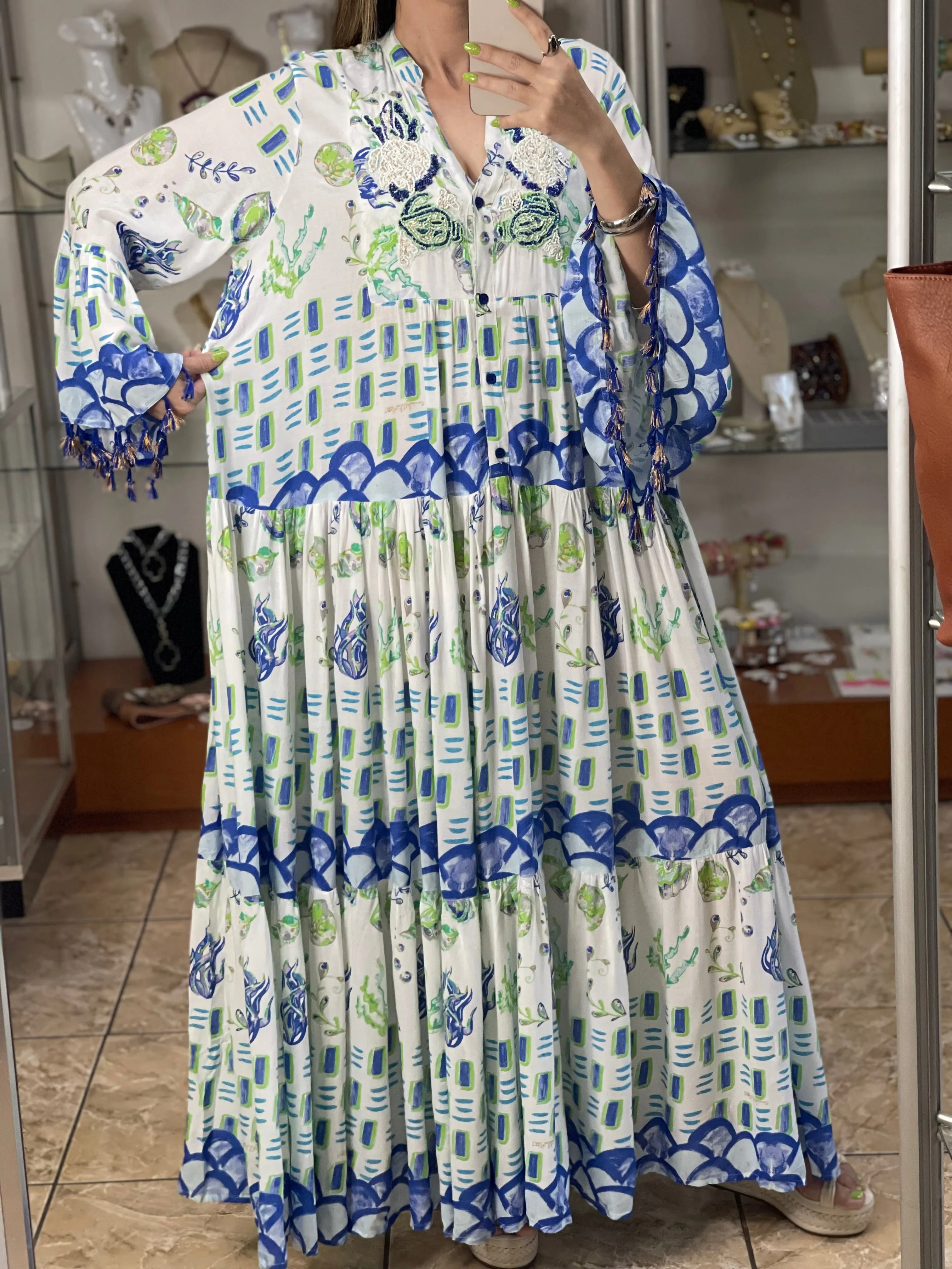 Merlin OS Maxi Dress