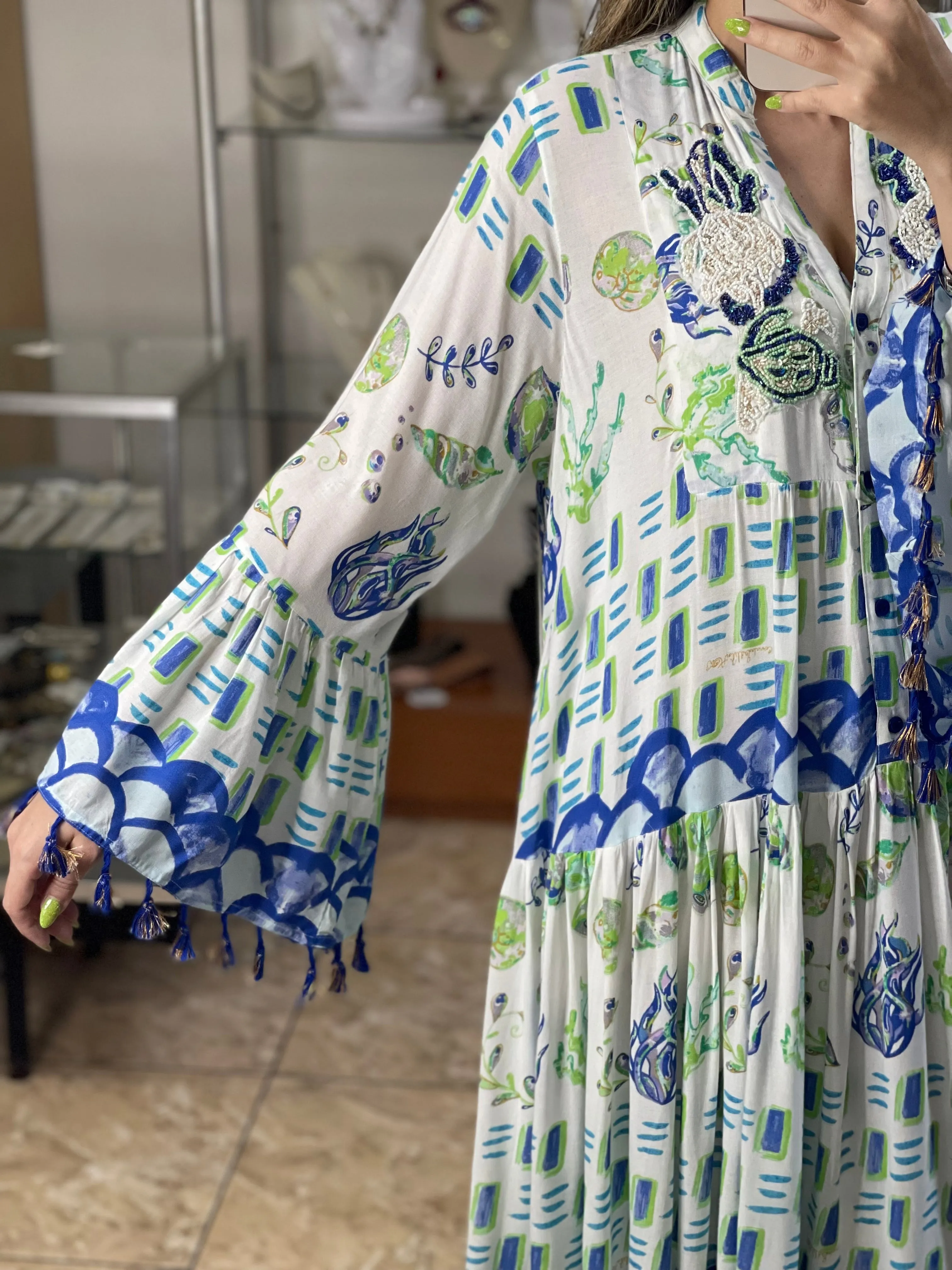Merlin OS Maxi Dress