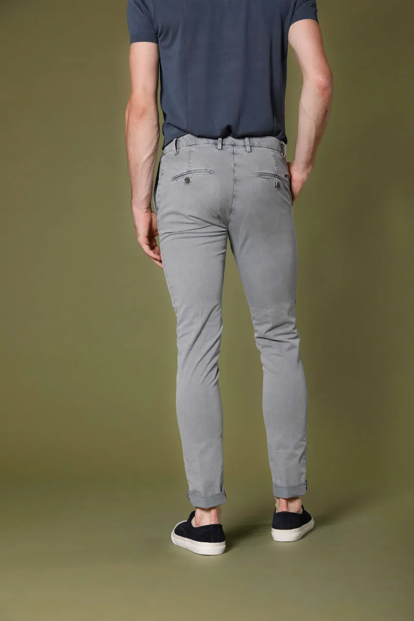 Milano Style essential pantalone chino uomo in twill stretch extra slim fit
