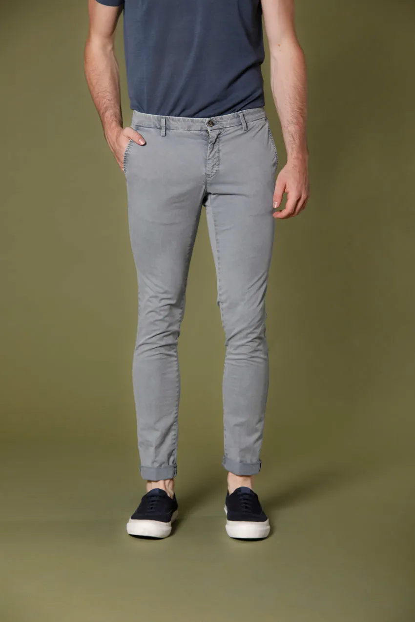 Milano Style essential pantalone chino uomo in twill stretch extra slim fit