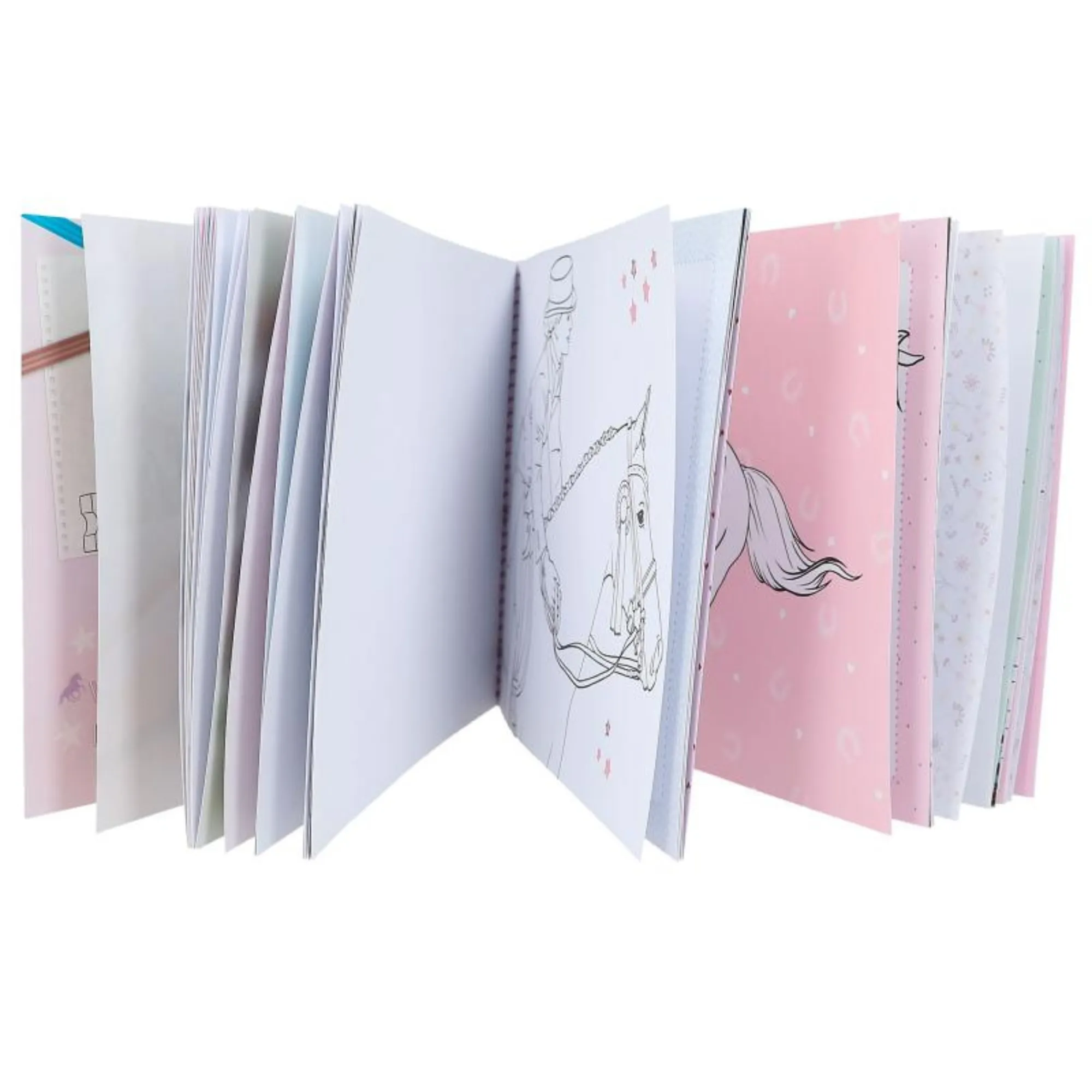 Miss Melody Horses Colouring Book