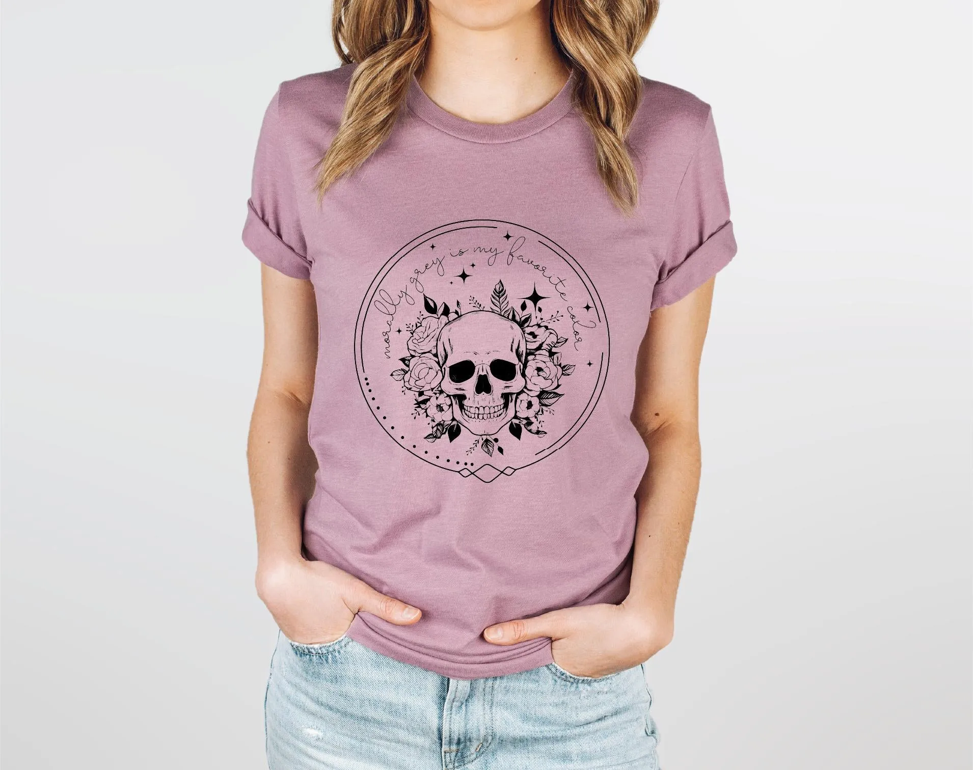 Morally Grey is my Favorite Color Bella Canvas Tees