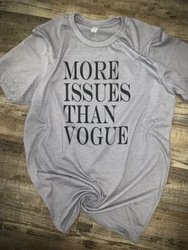 More Issues Than Vogue