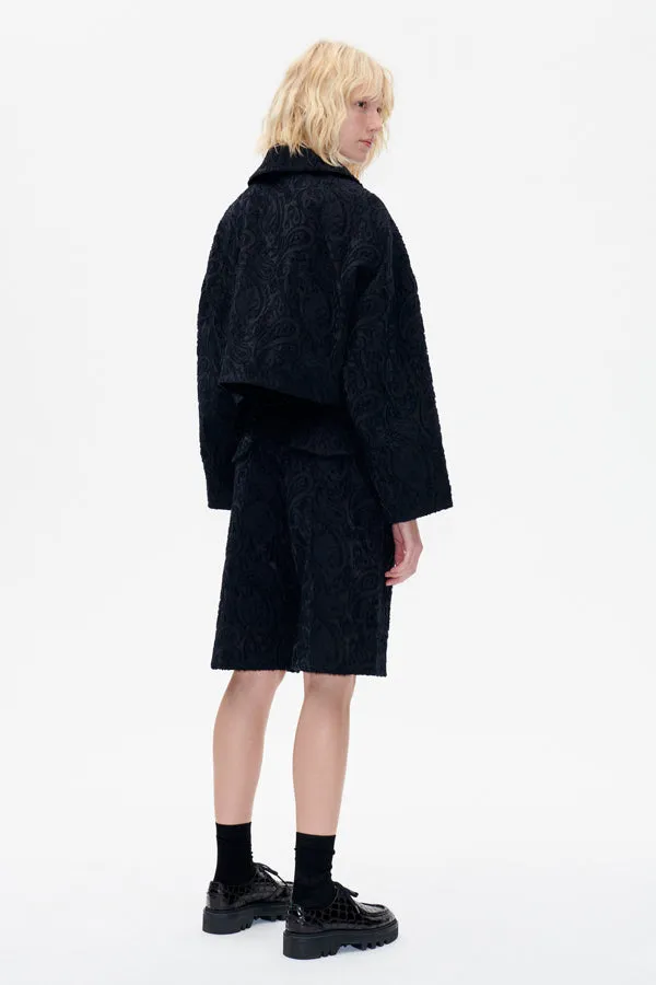 NADINE | Black Jacquard
