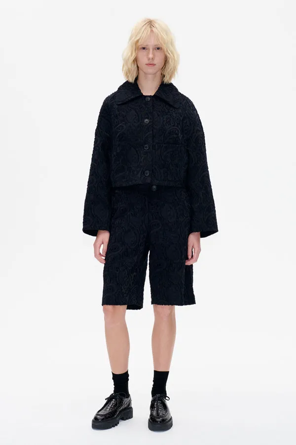NADINE | Black Jacquard