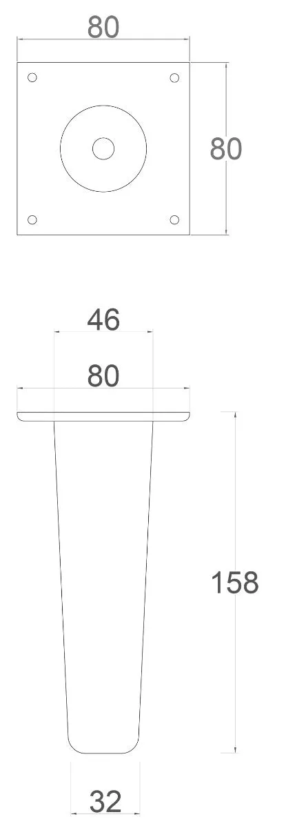 Norse Furniture Legs
