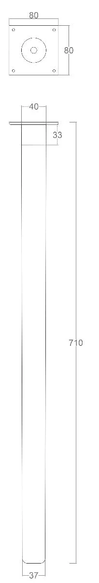 Norse Table Legs