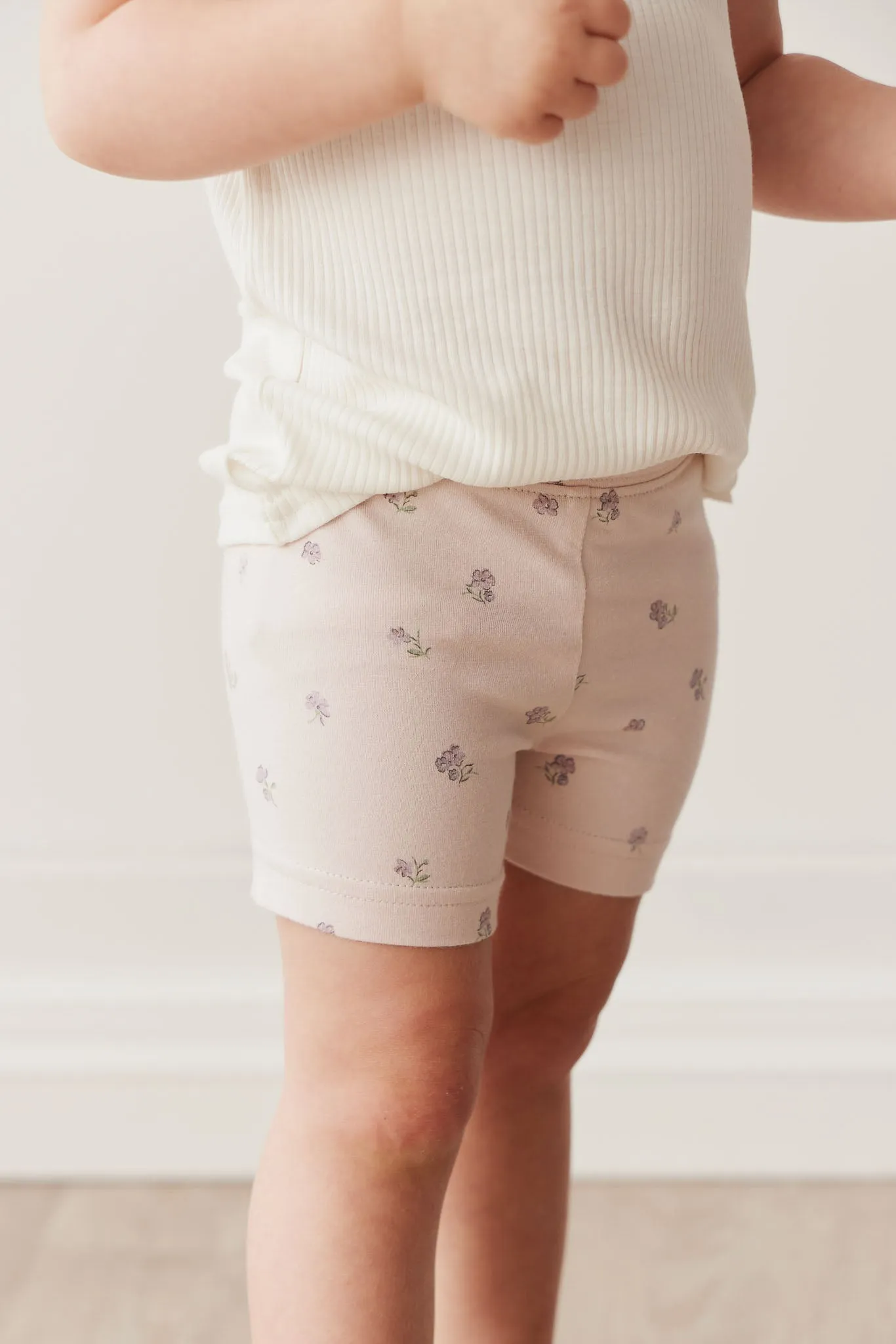 Organic Cotton Everyday Bike Short - Meredith Violet