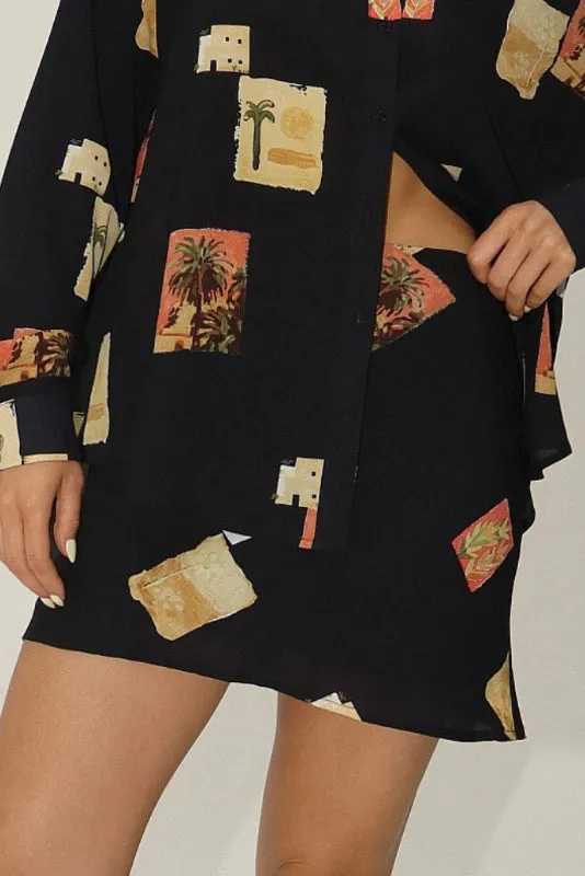 palm springs skirt - black