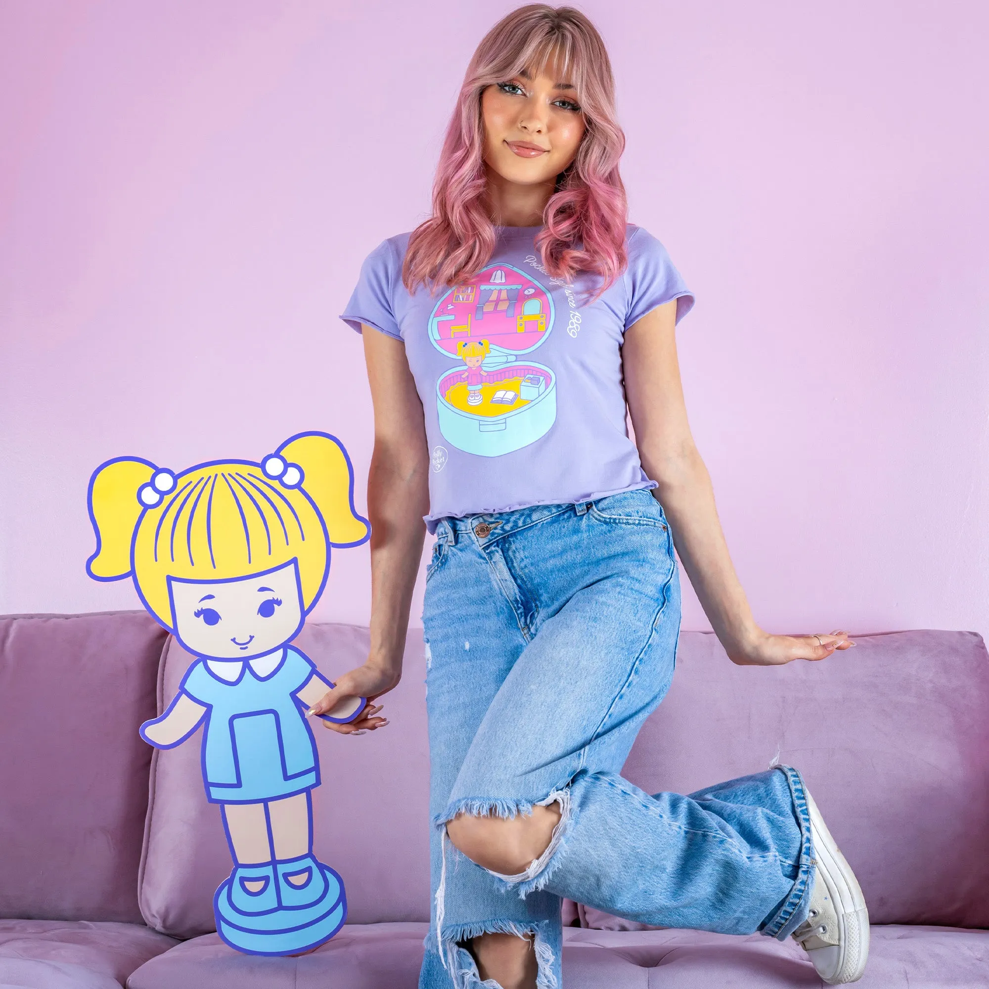 Polly Pocket Crop T-Shirt