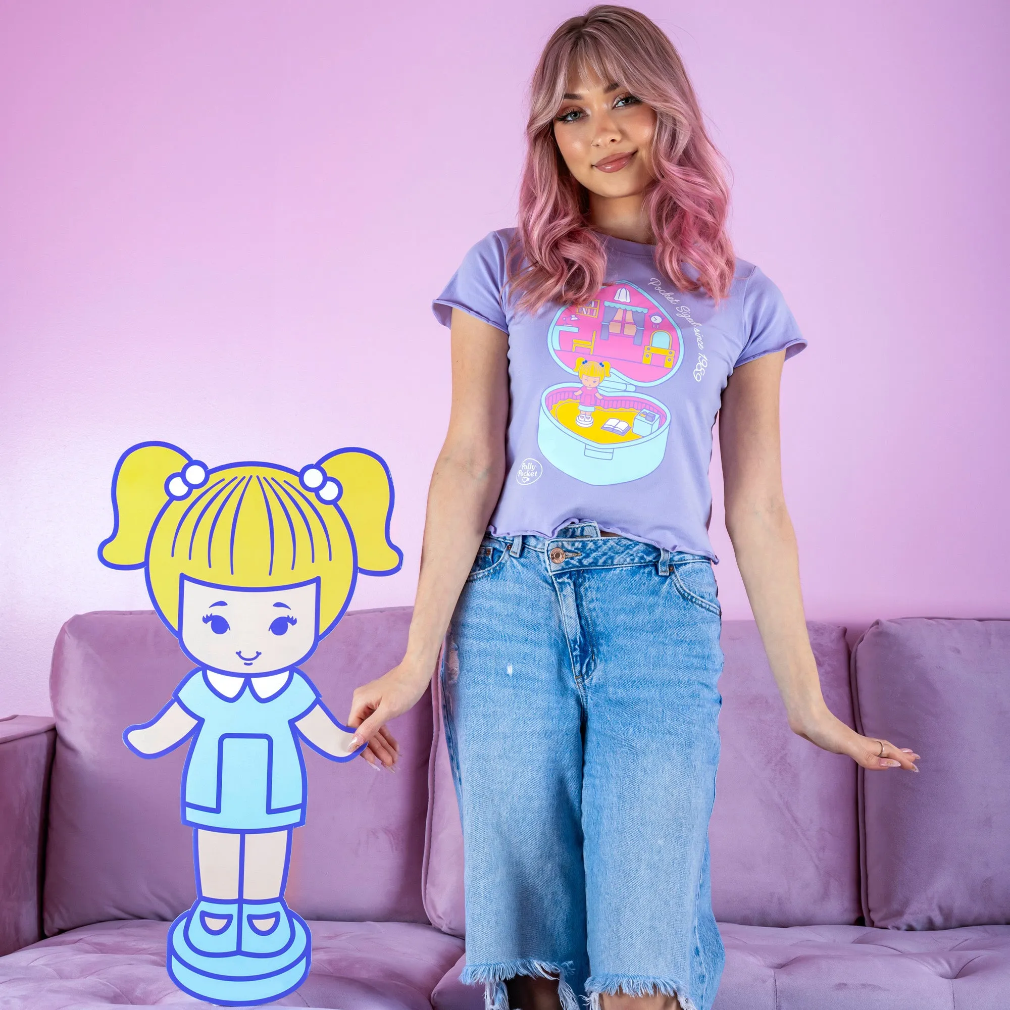 Polly Pocket Crop T-Shirt