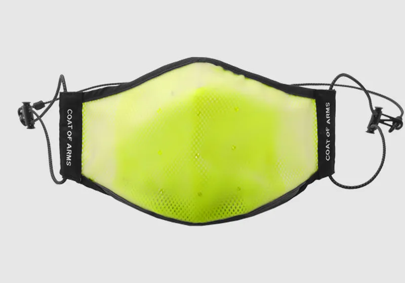 Polyurethane Face Mask - Neon Yellow
