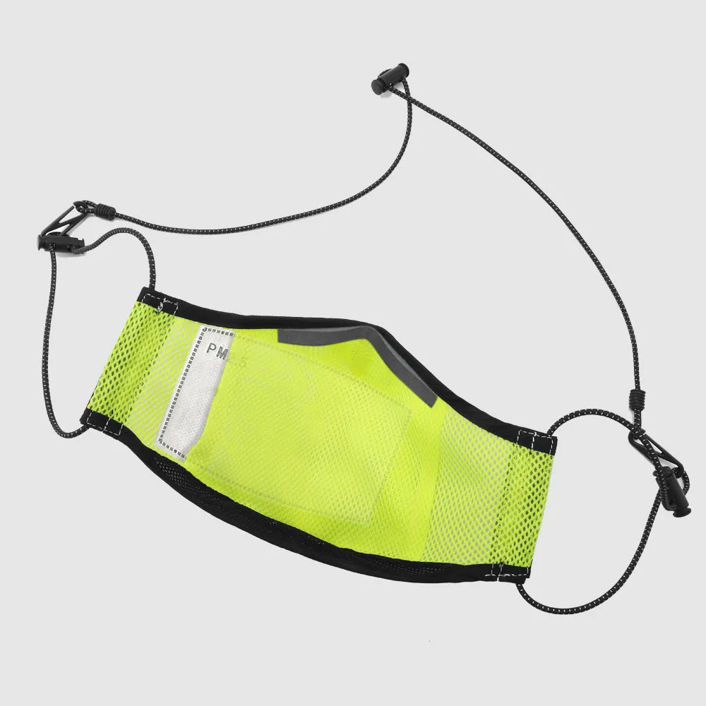 Polyurethane Face Mask - Neon Yellow