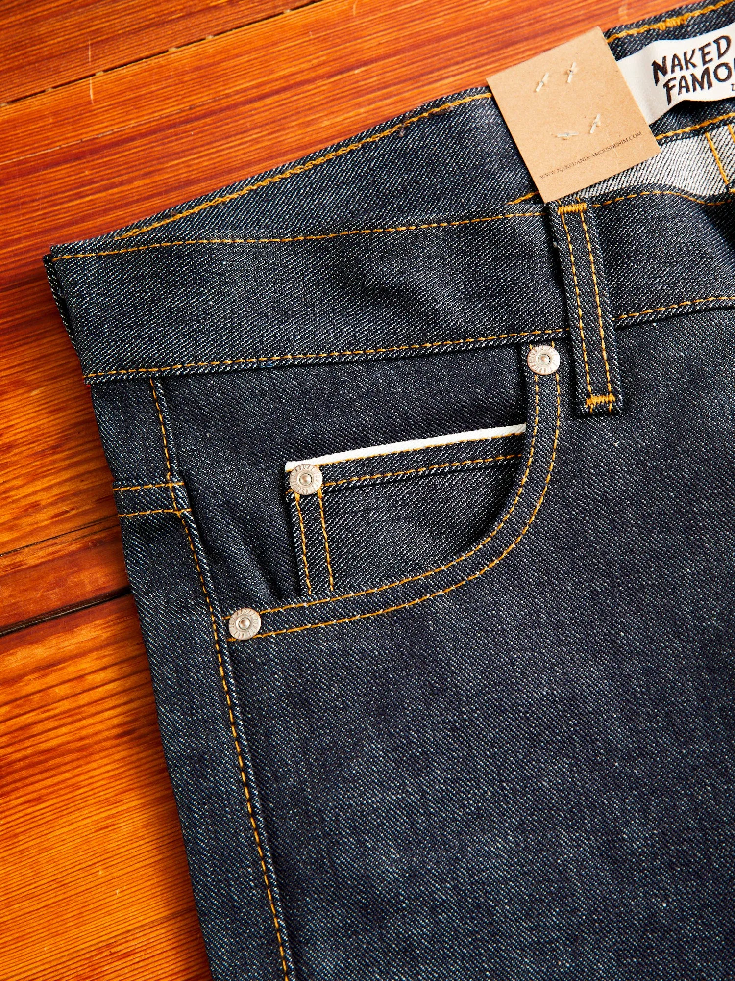 "Left Hand Twill" 13.75oz Selvedge Denim - Super Guy Fit