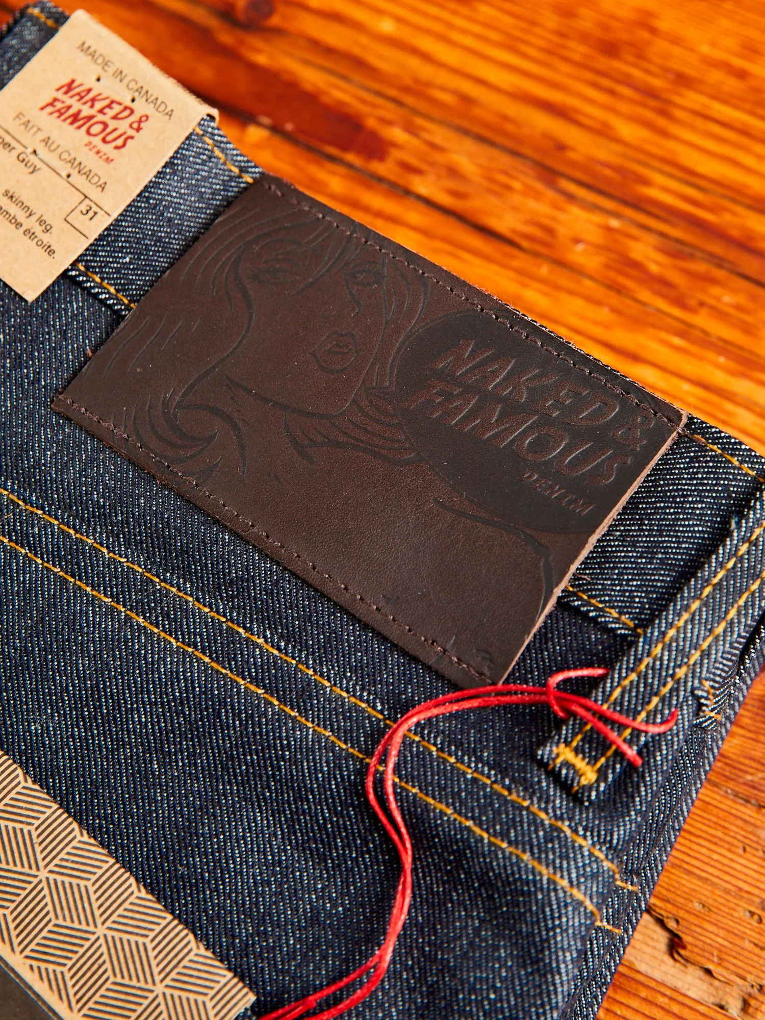 "Left Hand Twill" 13.75oz Selvedge Denim - Super Guy Fit