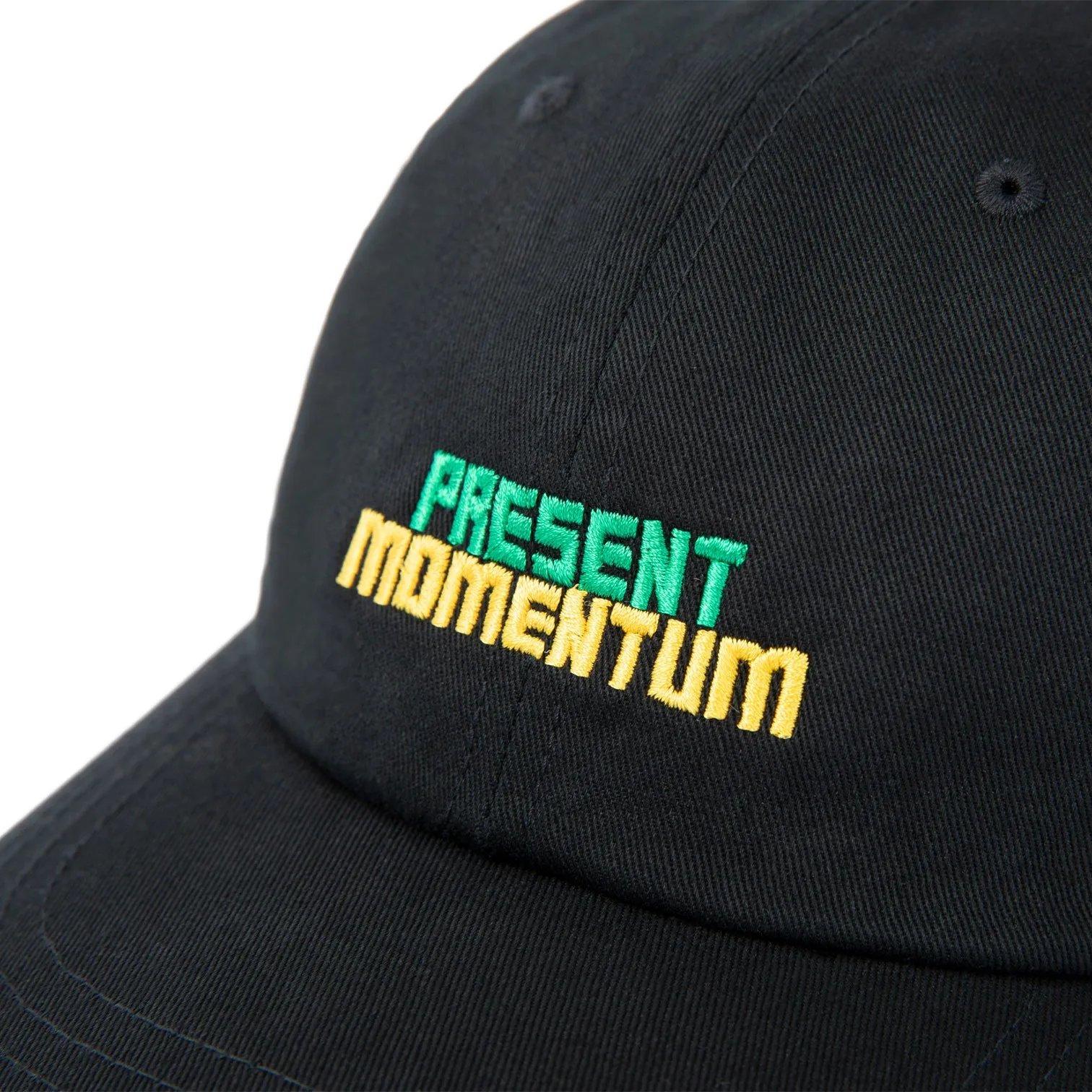 RIC3 Green & Gold Dad Hat Black
