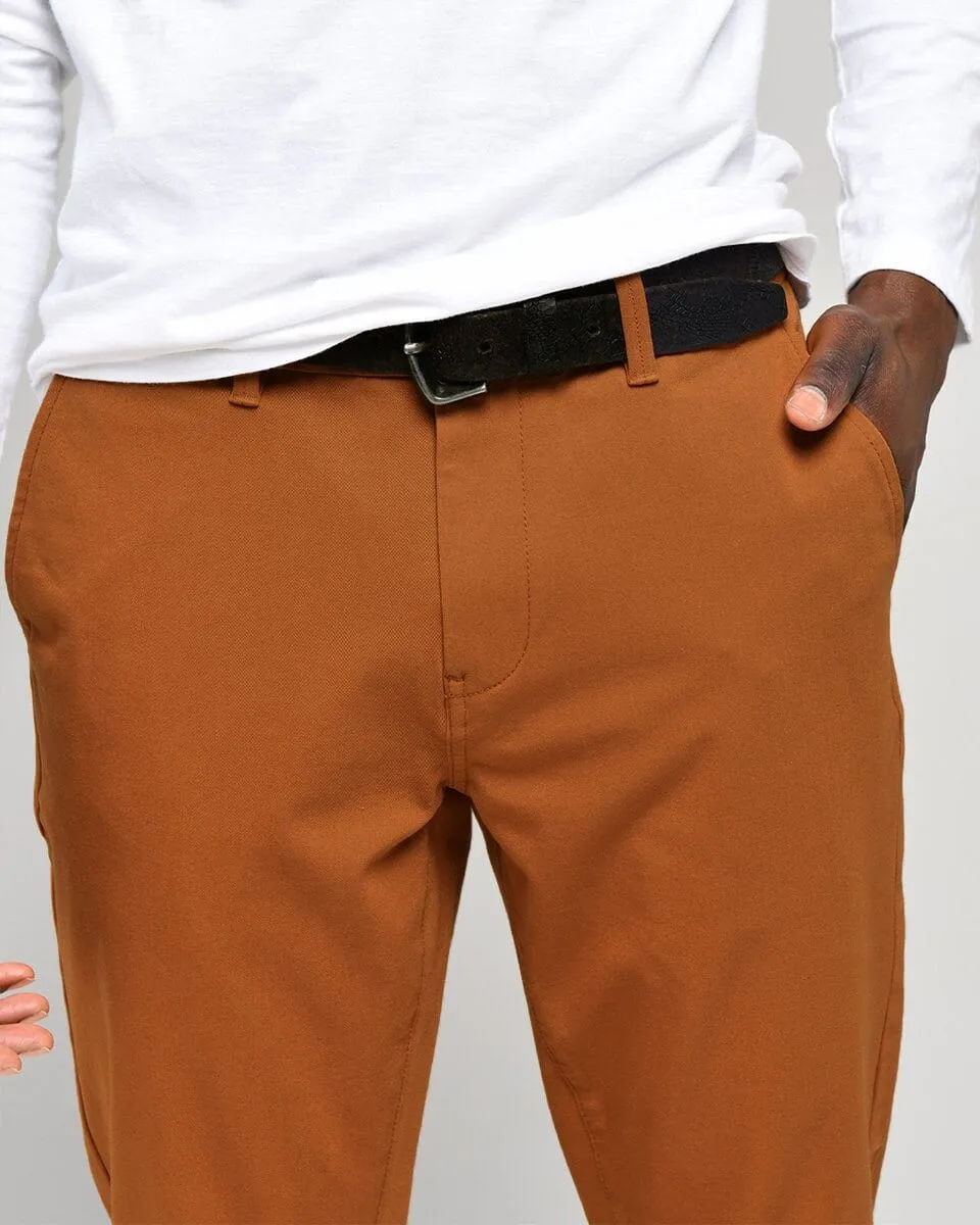 Rust | Tech Chino Pants (Slim)