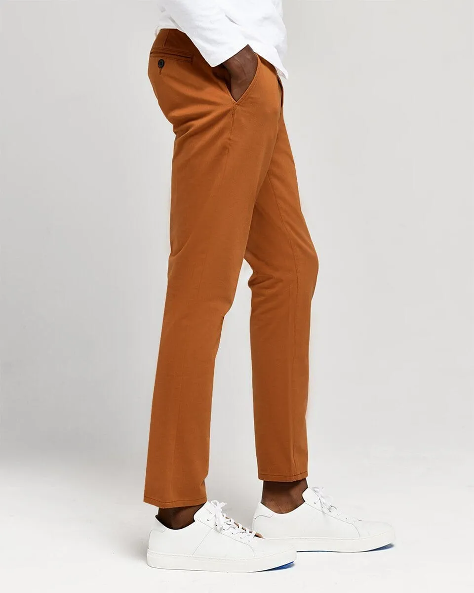 Rust | Tech Chino Pants (Slim)