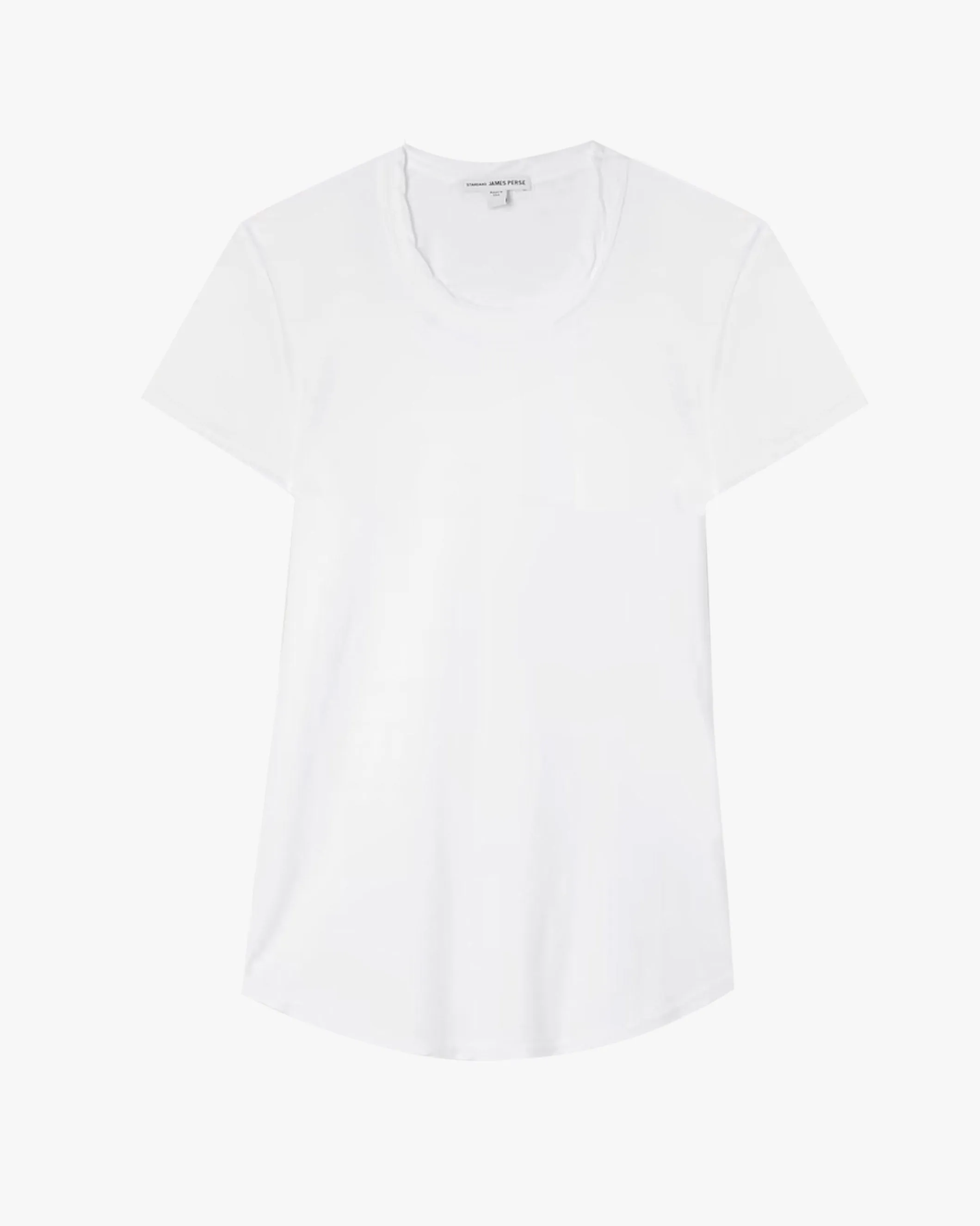 Sheer Slub Crew Neck Tee