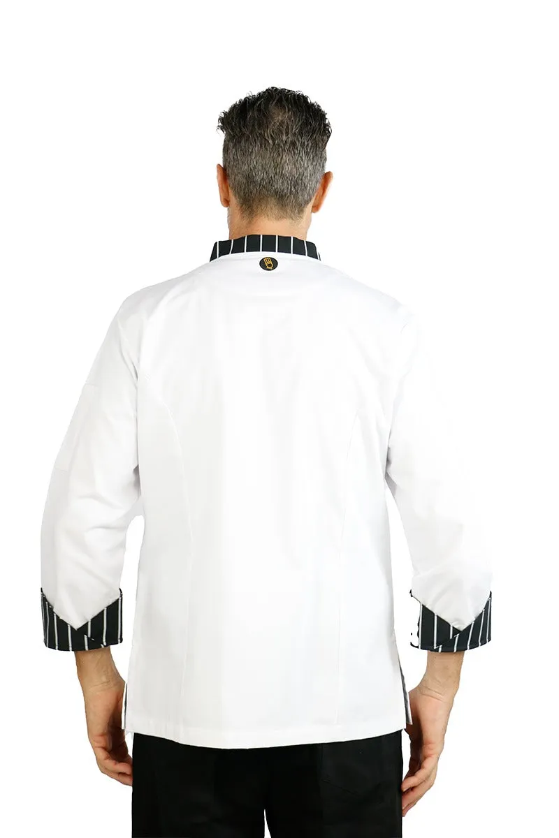 Stripes Classic Chef Coat | Men's