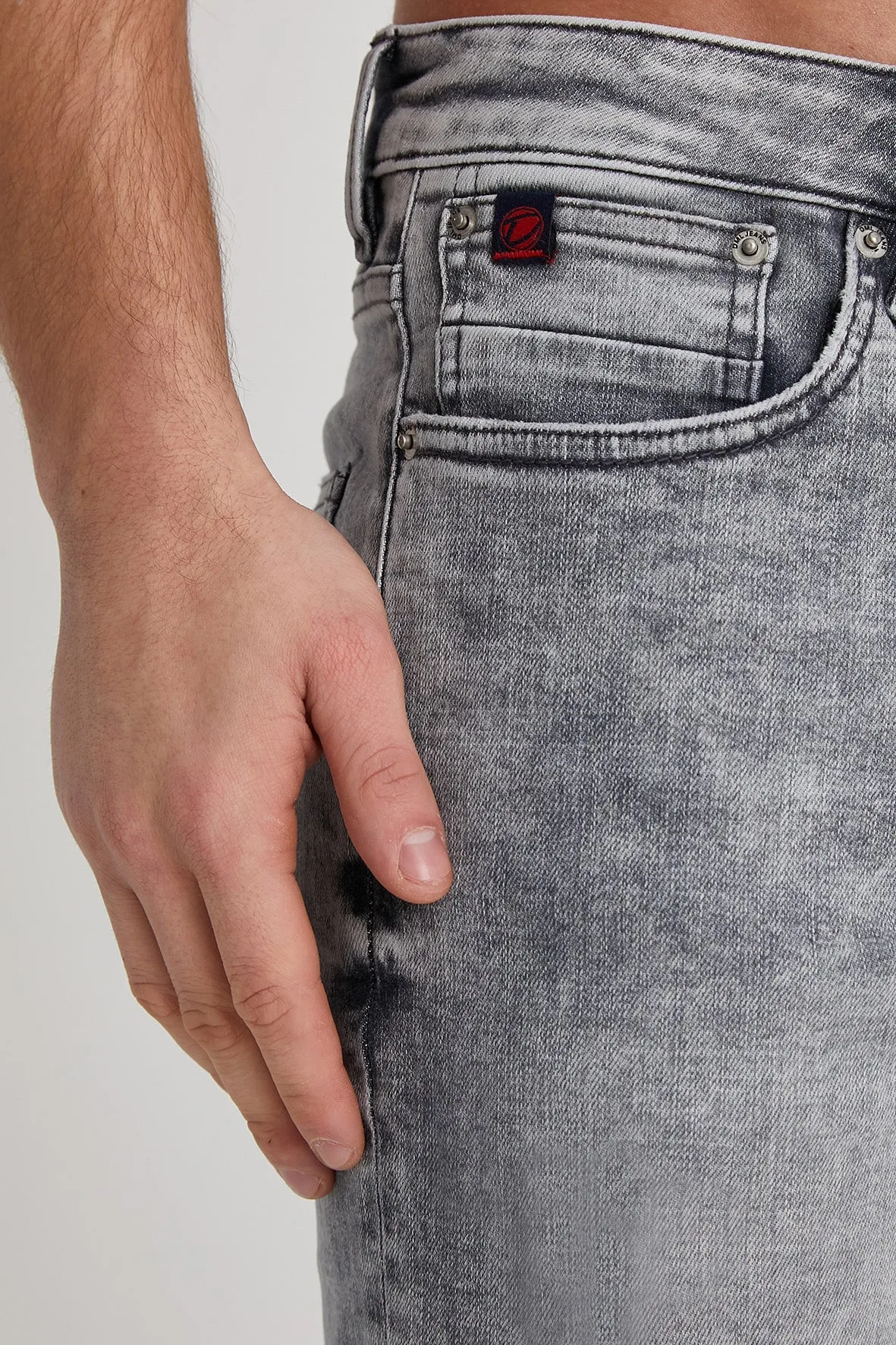Texas denim shorts In Grey wash