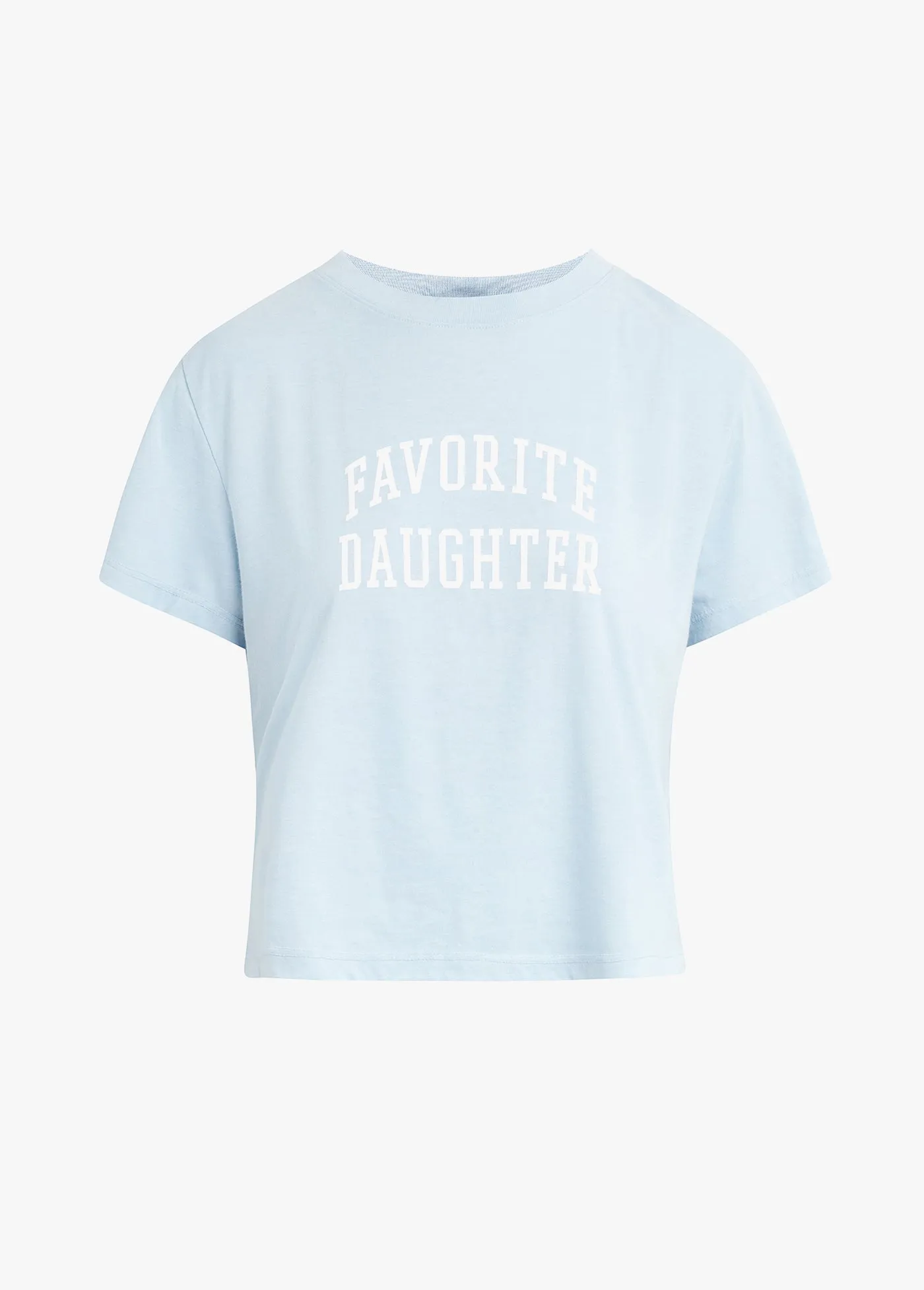 THE CROPPED COLLEGIATE TEE
