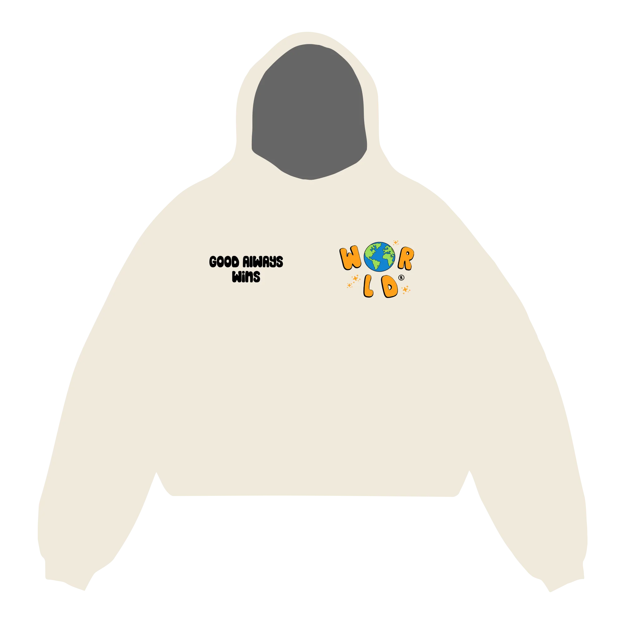 The Good News Hoodie - Ivory