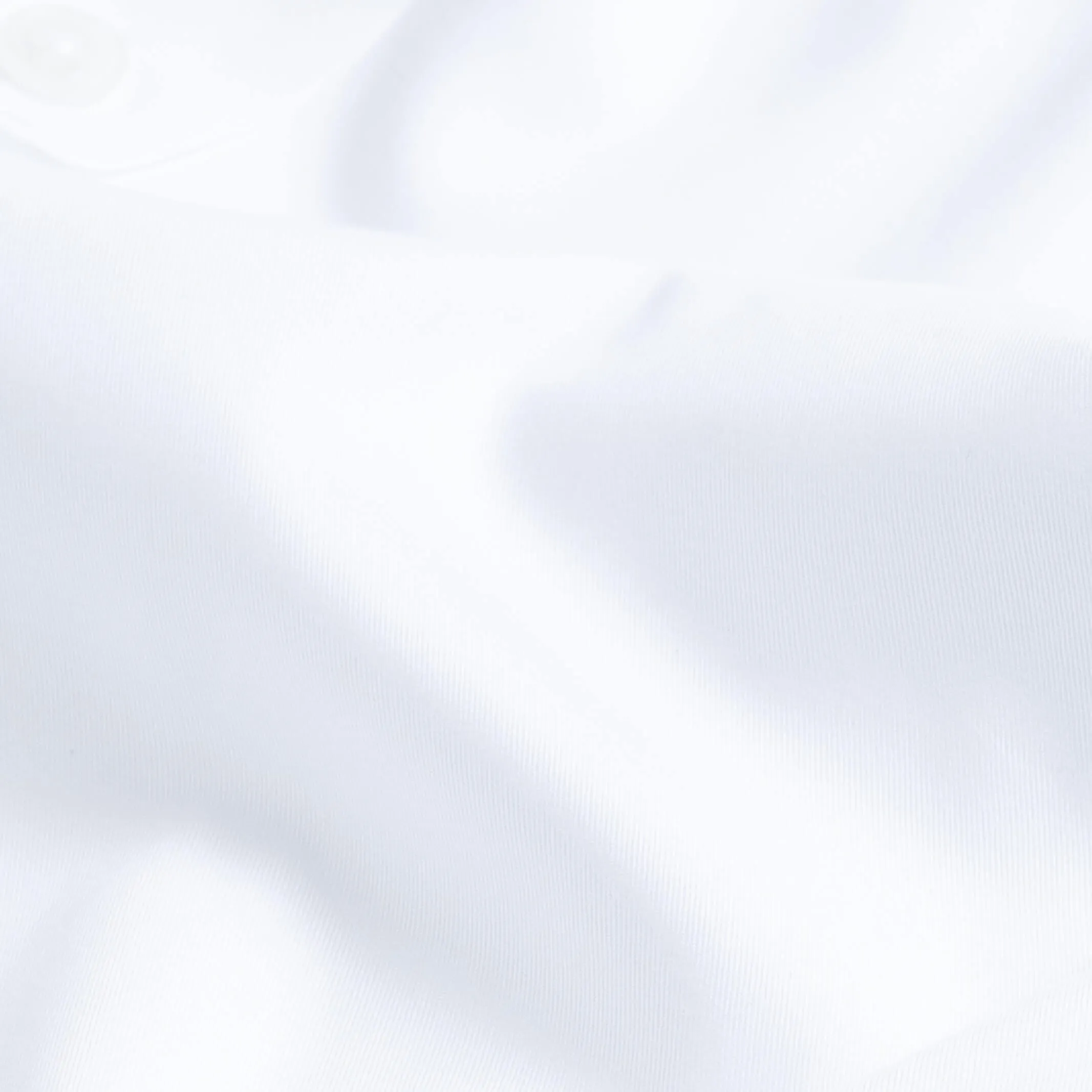 The White Madison Fine Twill with Smoke Buttons Custom Shirt